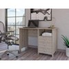 Depot E-Shop Computer Desk with Open Storage Shelf and 3-Drawers - image 2 of 4