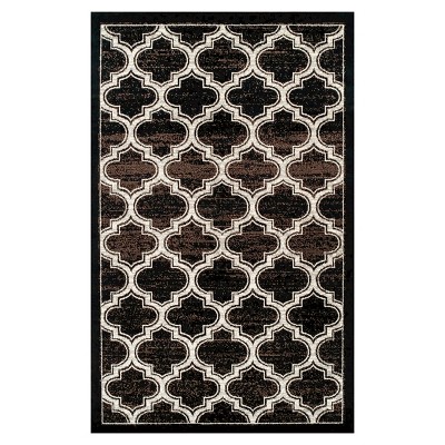 Modern Geometric Trellis Indoor Area Rug or Runner by Blue Nile Mills