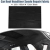 Unique Bargains Car Interior Foam Backed Aging Broken Faded Diy Repair  Suede Headliner Fabric 1 Pc : Target