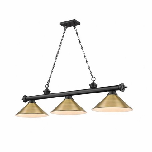 Z-lite Cordon 3 - Light Chandelier In Matte Black : Target