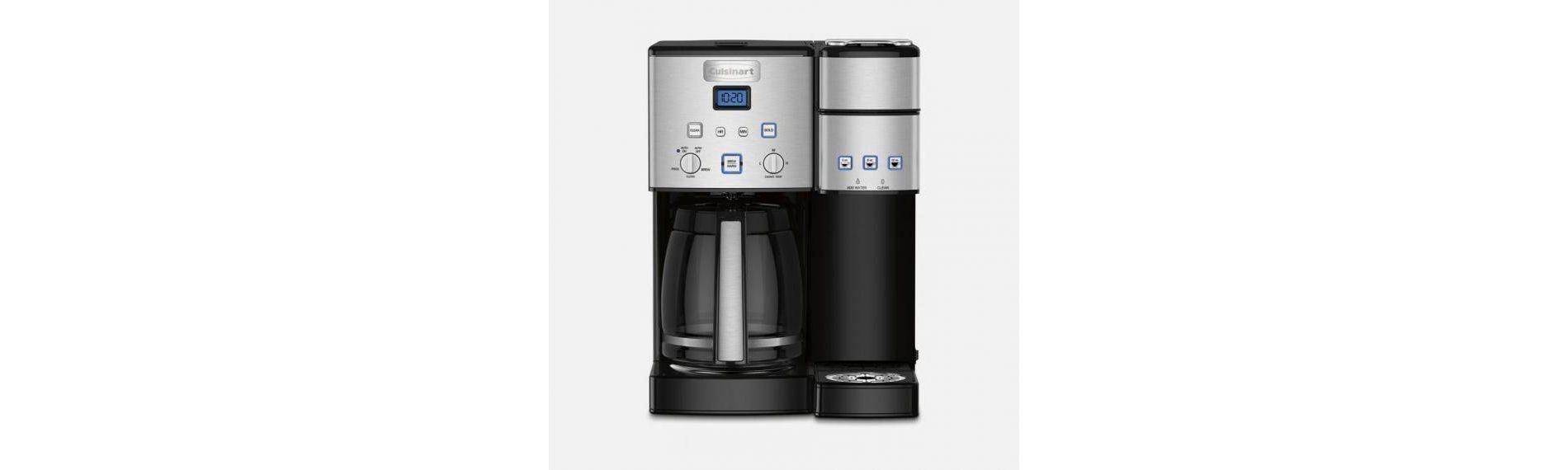 Cuisinart Coffee Center 12 Cup Coffeemaker and Single-Serve Brewer Stainless Steel