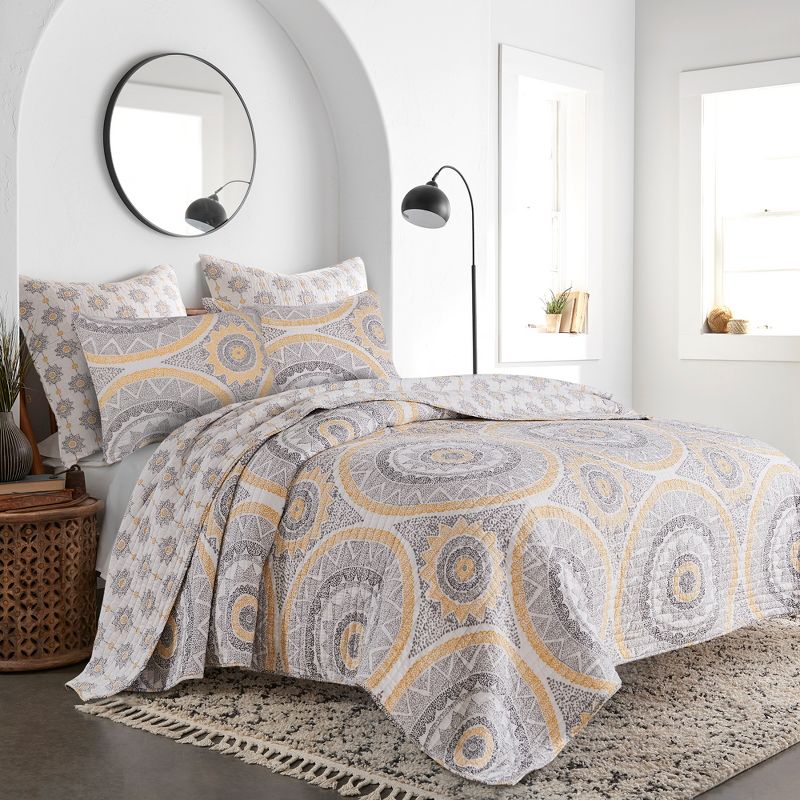 Luiza Multicolored Quilt Set - Levtex Home, 2 of 5