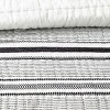Textured Stripe Quilt Dark Gray/Cream - Hearth & Hand™ with Magnolia - image 2 of 4