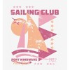 Sailing Club Port Windward New York Adult Long Sleeve Hoodie - 2 of 2