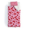 Deny Designs thespacehouse Pink Red Cherries Duvet and Sham Set - 2 of 4