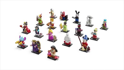LEGO Minifigures Disney 100 6 Pack 66734 Limited Edition Collectible  Figures, Surprise Buildable Disney Characters for Role Play, A Gift for
