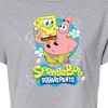 Women's - SpongeBob SquarePants - Spongebob And Patrick Logo Cropped Graphic T-Shirt - 2 of 4