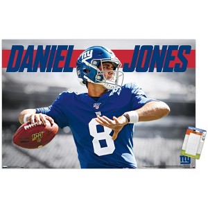 Trends International NFL New York Giants - Daniel Jones 19 Unframed Wall Poster Prints - 1 of 4