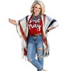 Women's Plaid Stacie Plaid Duster - Texas True Threads - 3 of 3