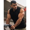 COOFANDY Men's Workout Hooded Tank Tops Bodybuilding Muscle Cut Off T Shirt Sleeveless Gym Hoodies - 2 of 4