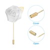 Unique Bargains Pocket Handmade Flower Lapel Pin Boutonnieres for Wedding party 24 Pcs - 3 of 4