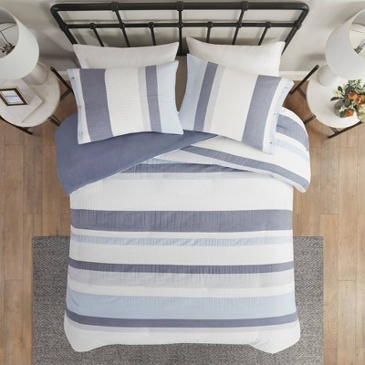 3pc Roman Jacquard Duvet Cover Set - Madison Park : Target