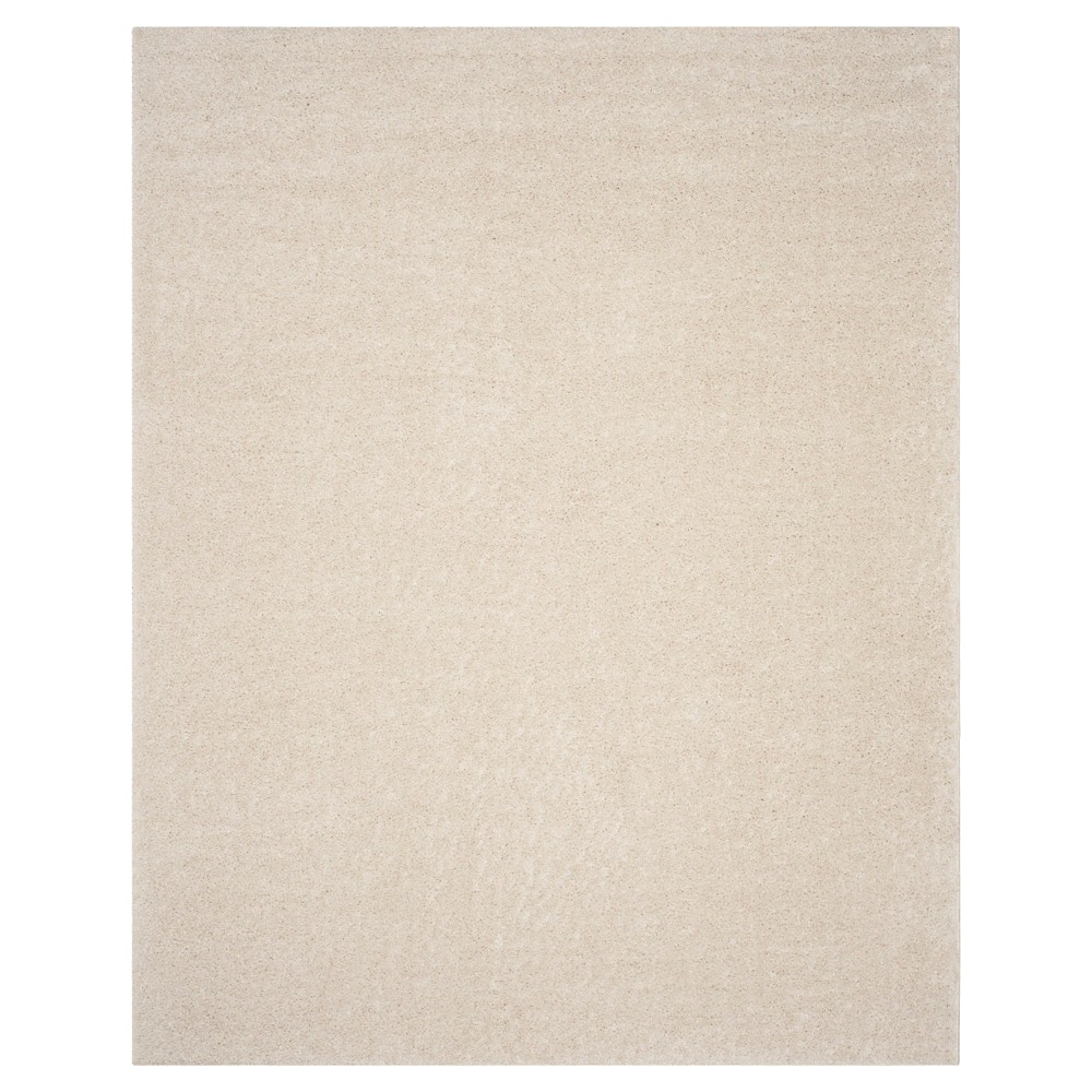 8'x10' Cream Solid Loomed Area Rug - Safavieh