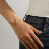 Sterling Silver Birthstone Tennis Bracelets,Dainty Simple Zircon Birthstone Bracelet, Jewelry for Women Girls Wife Mom purple - 4 of 4