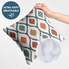 Americanflat Diamond Pattern Design Throw Pillow with Premium Polyester - 3 of 4