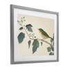 Stupell Industries Blue Bird and Leaves Framed Print Under Glass Art - 2 of 4