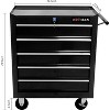 Acekool 5-Drawer Rolling Tool Cart, Mobile Steel Tool Storage Cabinet with Side Handle and Lock, 2 Brake Wheels for Workshop and Garage - 3 of 4