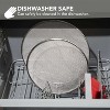 Alpha Living Splatter Guard for Frying Pan & Food Strainer and Universal Cookware 13" - Stops Hot Oil Splash - RED Handle - 4 of 4