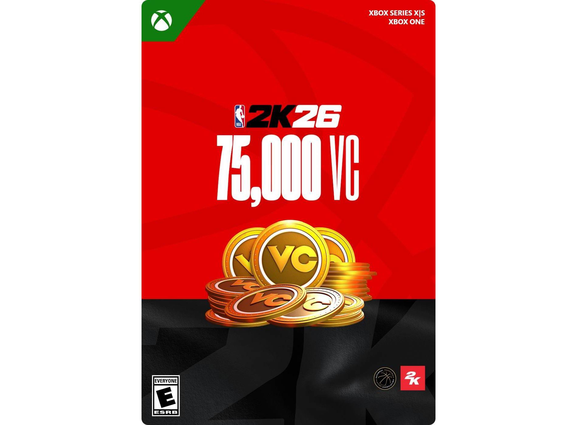 NBA 2K26: 75000 Virtual Currency Pack - Xbox Series X|S/Xbox One (Digital)