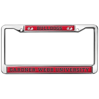 Gardner-Webb University Bulldogs Logo Full Size Standard License Plate Metal Frame