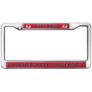 Gardner-Webb University Bulldogs Logo Full Size Standard License Plate Metal Frame - 1 of 4