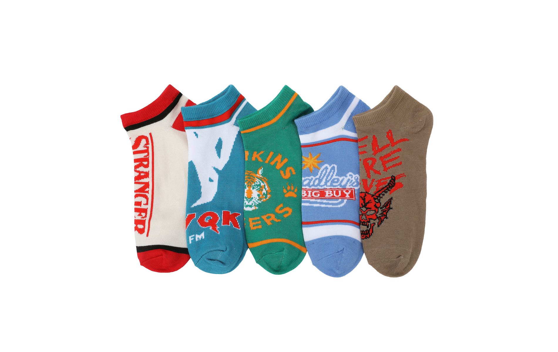 Stranger Things Season 5 Ankle Socks (5-Pack)