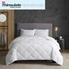 Okak All Size Cotton Down Diamond Quilting Alternative Featherless Bed Comforter,Comfortable Silky Soft Quilt Bedding for Cold Weather - 3 of 4
