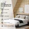 UNISOAR Wood Acoustic Wall Panels-Self-Adhesive 3D Wood Slat Wall Panel-Sound Absorbing Panels for Noise Reducing-Feature Wall Decor for Home & Office - 4 of 4
