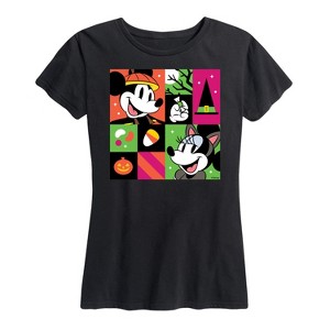 Women's - Disney - Halloween Party Short Sleeve Graphic T-Shirt - 1 of 4