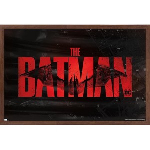 Trends International DC Comics The Batman - Logo Framed Wall Poster Prints - 1 of 4