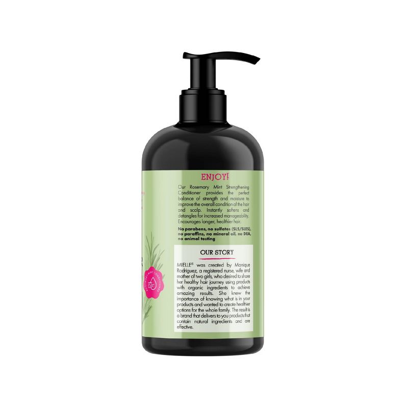 Mielle Organics Rosemary Mint Strengthening Conditioner - 12 fl oz, 3 of 10