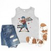 The Juniper Shop Wanna Be A Baller Shot Caller Youth Tank Top - 3 of 4