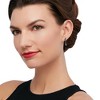 Ross-Simons 2.00 ct. t.w. Black Diamond Inside-Outside Hoop Earrings in Sterling Silver - 2 of 3