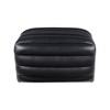 Meridian Furniture,Vega Vegan Leather Ottoman - 3 of 4