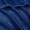 Kate Aurora Ultra Soft & Plush Ogee Damask Fleece Throw Blanket Covers - 50 in. W x 60 in. L - 2 of 4