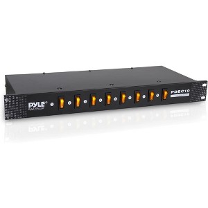 Pyle 8-Outlet Power Supply Management System with Switches - PDBC10 - 1 of 4