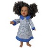 Doll Clothes Superstore Blue Flower School Dress Fits Our Generation American Girl My Life Dolls - 2 of 4