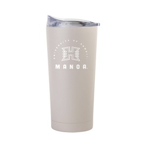 NCAA Hawaii Rainbow Warriors Sand Powder Coat Tumbler - 20oz - 1 of 2
