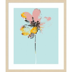 Amanti Art Walkin' On a Pretty Day by Teis Albers Wood Framed Wall Art Print - 1 of 4