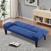 CAVINAS 65" Futon Couch Sofa - Convertible Sleeper Sofa Bed with Comfortable Upholstery, Space-Saving Practical Furniture for Living Room, Bedroom - 4 of 4
