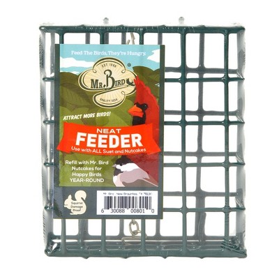 Home & Garden 5.25" Nutcake Neat Feeder Happy Birds Mr Bird  -  Bird Feeders