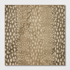 Elderberry Snake Skin Print Woven Rug Gray - Threshold™ - 1 of 4