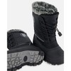 Deux par Deux Kids Unisex Winter Boots Black with Removable Liner - 4 of 4