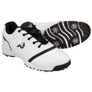 Woodworm Tour V3 Mens Waterproof Golf Shoes White/Black - 1 of 4