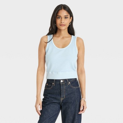Women's Leisure Studio French Terry Tank Top - Universal Thread™