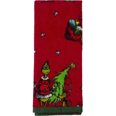 2pk The Grinch Elf Hand Towels