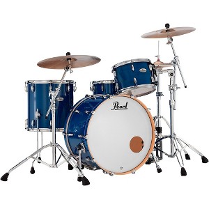 Pearl Professional Maple 3-Piece Shell Pack With 24" Bass Drum Sheer Blue - 1 of 4