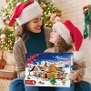1421PCS 3 Style Christmas Gingerbread House, 2025 Xmas Castle Village Building Block Gifts for Adults Kids Ages 6+ - 4 of 4