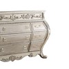 Ragenardus Dresser Antique White Finish - Acme Furniture: 9-Drawer Bedroom Storage, Wood Veneer, Fixed Shelves - 3 of 4