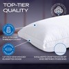 Maxi Deluxe  Pillow Cotton, Microfiber, 2-Piece White - Standard - image 3 of 4